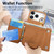 iPhone 17 Pro Max Dream Wallet D Buckle Leather Back Cover Phone Case - Brown