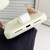 iPhone 17 Pro Max Eagle Eye Dual-layer Jelly Magnetic Phone Case with Silicone Strap & Lens Film - White