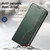iPhone 17 Pro max Elastic Wristband Magnetic Suction Leather Phone Case - Green