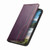 iPhone 17 Pro max Elastic Wristband Magnetic Suction Leather Phone Case - Purple