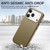 iPhone 17 Pro Max Electroplated Metal Button MagSafe Phone Case - Green
