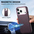 iPhone 17 Pro Max Electroplated Metal Button MagSafe Phone Case - Purple