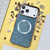 iPhone 17 Pro Max Electroplating PC Glitter Grain MagSafe Phone Case - Blue