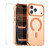 iPhone 17 Pro Max ENKAY Hat-Prince MagSafe Candy Color Phone Case with Thick Adhesive Glass Film - Orange