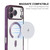 iPhone 17 Pro Max ENKAY Hat-Prince Magsafe Electroplated TPU Clear Shockproof Phone Case - Golden