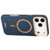iPhone 17 Pro Max ESEBLE L3 Triangular Shield Metal Lens Magnetic Phone Case - Royal Blue