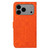 iPhone 17 Pro Max Ethnic Style Embossed Pattern Leather Phone Case - Orange