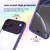 iPhone 17 Pro Max Four Corners Shield Shockproof TPU Hybrid PC Phone Case - Purple