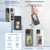 iPhone 17 Pro Max Four-Color E-ink Screen NFC DIY Phone Case - Grey