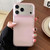iPhone 17 Pro Max Frosted Translucent TPU Full Coverage Phone Case - Pink