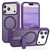 iPhone 17 Pro Max Fulcrum Standing Bracket MagSafe Phone Case - Purple
