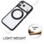 iPhone 17 Pro Max GEBEI Jazz Series 360 Degree Rotation Holder Skin Feel Frosted MagSafe Phone Case - Black