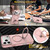 iPhone 17 Pro Max Gen1.5 Pivot Ring Holder TPU Hybrid PC Phone Case - Pink