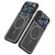 iPhone 17 Pro Max GKK Color Master Splicing MagSafe Magnetic Frame Phone Case - Black