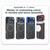 iPhone 17 Pro Max GKK Color Master Splicing MagSafe Magnetic Frame Phone Case - Grey Black