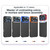 iPhone 17 Pro Max GKK Color Master Splicing Phone Case - Orange Black