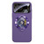 iPhone 17 Pro Max Glaze PC Camera Window Gyro Kickstand Magnetic Phone Case - Purple