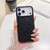 iPhone 17 Pro Max Glitter Powder Shockproof TPU Phone Case - Black
