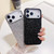 iPhone 17 Pro Max Glitter Powder Shockproof TPU Phone Case - Black