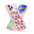 iPhone 17 Pro Max Glittering Crystal Red Heart Pattern Phone Case - Pink