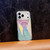 iPhone 17 Pro Max Glossy Color-Plated MagSafe Shockproof Phone Case - Colorful Diamond Lattice
