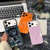 iPhone 17 Pro Max Gold-plated Shell Texture Magnetic Phone Case - White