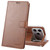 iPhone 17 Pro Max GOOSPERY BLUE MOON Crazy Horse Texture Leather Phone Case - Brown