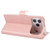 iPhone 17 Pro Max GOOSPERY BLUE MOON Crazy Horse Texture Leather Phone Case - Rose Gold