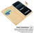 iPhone 17 Pro Max GOOSPERY MANSOOR DIARY 9 Card Slots Leather Phone Case - Gold