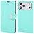 iPhone 17 Pro Max GOOSPERY RICH DIARY Crazy Horse Texture Leather Phone Case - Mint Green