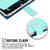 iPhone 17 Pro Max GOOSPERY RICH DIARY Crazy Horse Texture Leather Phone Case - Mint Green