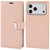 iPhone 17 Pro Max GOOSPERY RICH DIARY Crazy Horse Texture Leather Phone Case - Rose Gold