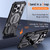 iPhone 17 Pro Max Hidden Metal Holder Magnetic Shockproof Phone Case - Grey