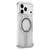iPhone 17 Pro Max Hollow Borderless Magnetic MagSafe Aluminum Alloy Phone Case - Silver