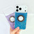 iPhone 17 Pro Max Hollow Sequins Glitter MagSafe Electroplating Phone Case - Black