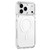 iPhone 17 Pro Max Ice Armor Magnetic PC Hybrid TPU Phone Case - White
