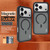 iPhone 17 Pro Max imak UX-9C Series Magnetic Shockproof PC + TPU Phone Case - Black