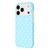 iPhone 17 Pro Max IMD Colorful Dots Pattern TPU Full Coverage Phone Case - Blue