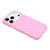 iPhone 17 Pro Max IMD Colorful Dots Pattern TPU Full Coverage Phone Case - Pink