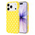 iPhone 17 Pro Max IMD Colorful Dots Pattern TPU Full Coverage Phone Case - Yellow