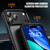 iPhone 17 Pro Max iPAKY Bright Color Frosted Series Shockproof PC+TPU Phone Case - Black