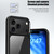 iPhone 17 Pro Max iPAKY Bright Color Series Shockproof PC+TPU Phone Case - Grey
