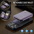 iPhone 17 Pro Max JEEHOOD J05 Business Magnetic Style RFID Leather Phone Case - Purple