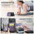 iPhone 17 Pro Max JEEHOOD J05 Business Magnetic Style RFID Leather Phone Case - Purple