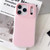 iPhone 17 Pro Max Jelly Color Matte Feel PC Hybrid TPU Phone Case - Light Pink
