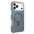 iPhone 17 Pro Max Jelly Liquid Silicone MagSafe Holder Phone Case - Coconut Grey