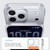iPhone 17 Pro Max Kalebol Transparent Magnetic MagSafe Skin Feel Phone Case - Orange