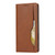 iPhone 17 Pro Max Knead Skin Texture Flip Leather Phone Case - Brown