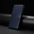 iPhone 17 Pro Max Lambskin 8-card Slot Leather Phone Case - Dark Blue