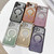 iPhone 17 Pro Max Large Window Glitter Gradient Matte Electroplated TPU MagSafe Phone Case - Pink